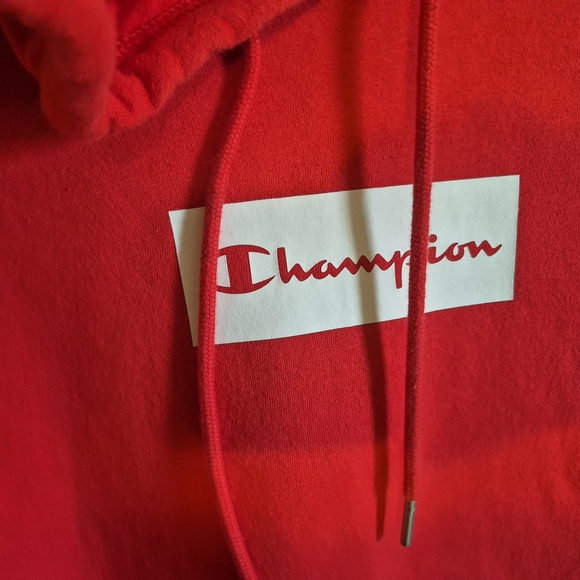 Champion Bold Red Men's Hoodie - Picture 2 of 7